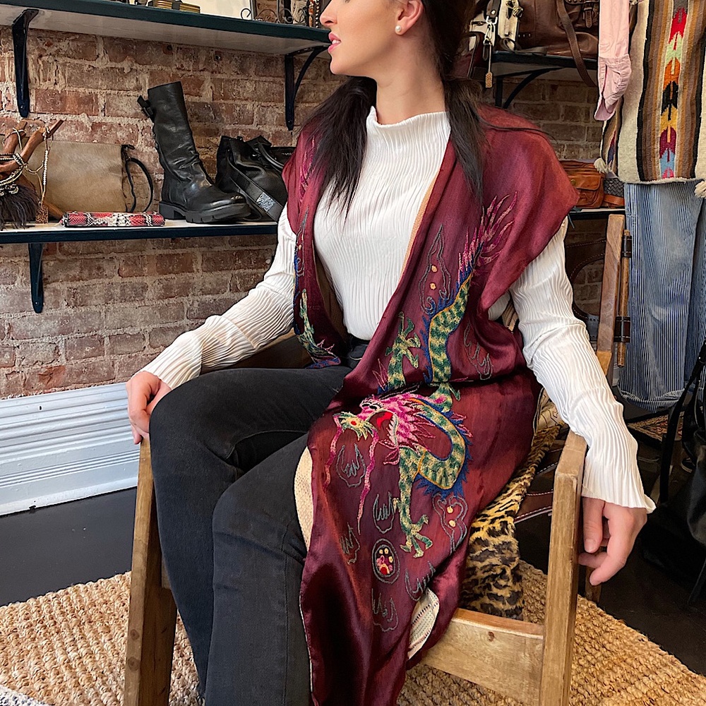 Vintage Silk Kimono